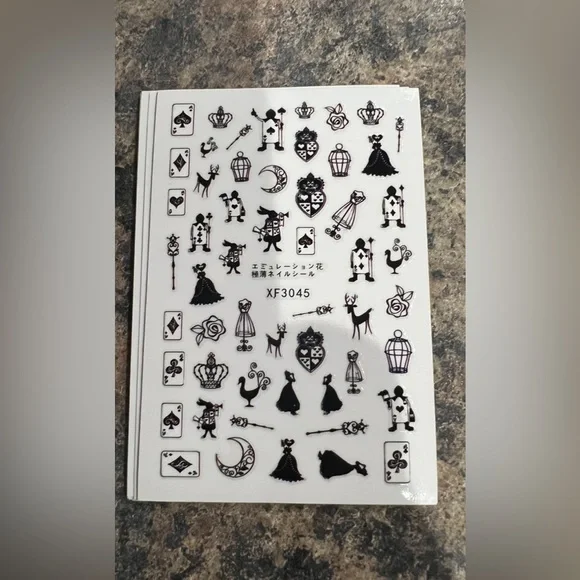 $1 NAIL STICKER SHEET. NEW. $1 WITH ANY $10 ORDER OR MORE - Picture 7 of 16